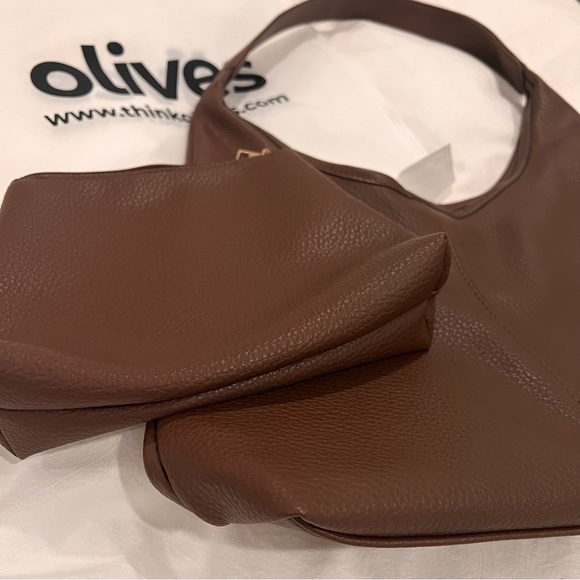 Bags Olives Vegan Leather Hobo Bag Poshmark